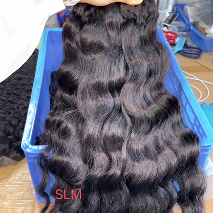 One Donor Raw Indian Wave Curl Bundle Cambodian Hair Weaves Burmese Curly Raw Human Hair Extensions for Black Women