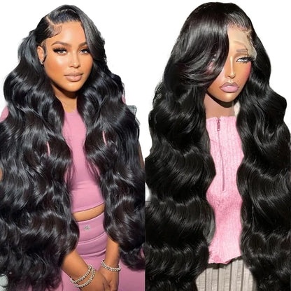 180 Density Lace Front Human Hair Wigs for Women 13x4 HD Lace Frontal Wig 20 44 Inch Body Wave Lace Front Wig Brazilian Hair Wig