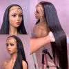 Bone Straight Lace Front Wigs for Women Human Hair Brazilian Straight 13x4 13x6 Hd Transparent Lace Frontal Pre Plucked Lace Wig