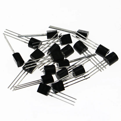 300pcs 15 Values Transistor Assorted Kit TO-92 S9012 S9013 S9014 S8050 S8550 2N3904 2N3906 BC327 BC337 TL431 MPSA42 MPSA92 A1015