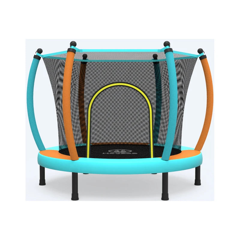 Zoshine CE Certified 60'' Steel Frame Kids Trampoline with Safety Net for Girl Indoor Outdoor Use