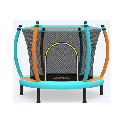 Zoshine CE Certified 60'' Steel Frame Kids Trampoline with Safety Net for Girl Indoor Outdoor Use