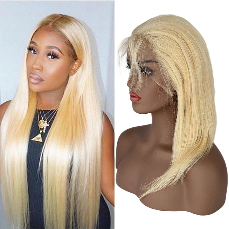 Long Length hd 13*4 Straight Lace Wig 100% Unprocessed Human Hair for Black Women