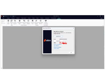 24/7  Nitro PDF Pro 14 Genuine Original Global Lifetime Edited PDF Card with Full Guarantee and Warranty Email Delivery