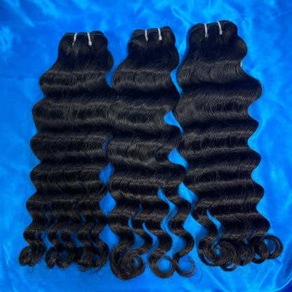 Raw Unprocessed Lace Frontal Wig Deep Wave Curly Lace Front Wigs for Black Women 360 Full Lace Human Hair Wigs