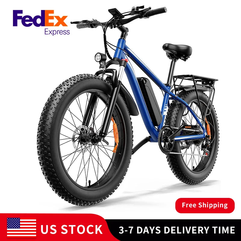 Popular 15AH Dual-purpose Battery for Men and Women Daily Commuting Urban Leisure 1000W High-speed Electric Bicycle