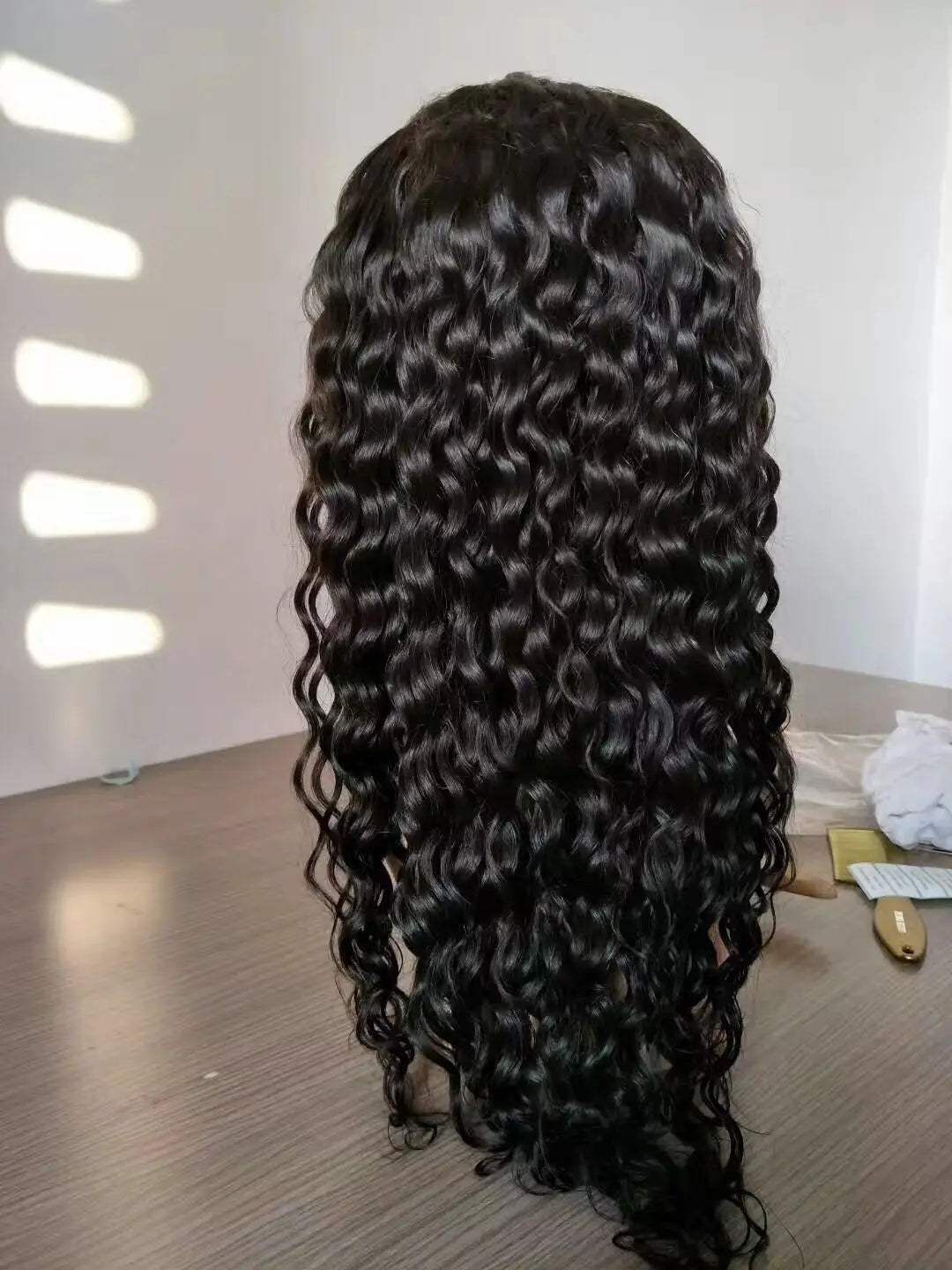 Straight Lace Front Closure Wigs for Black Women Raw Indian Hair HD Lace Wig,Virgin Cuticle Aligned Glueless Lace Human Hair Wig