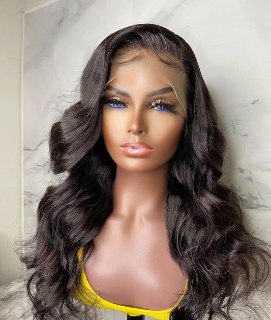Brazilian for Wigs 100% Virgin Human Hair 13x4 Transparent French Lace Long Wigs for Black Women