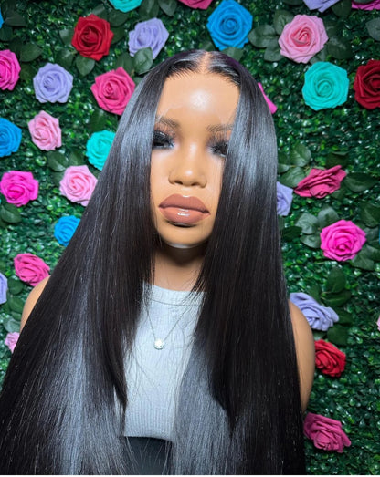 Glueless HD Lace Front Wig 13x4 Lace Frontal Wig Human Hair Vietnamese Raw Virgin Hair Wigs for Black Women