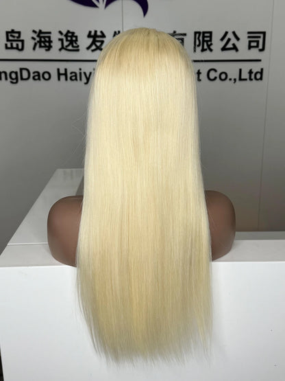 Long Length hd 13*4 Straight Lace Wig 100% Unprocessed Human Hair for Black Women