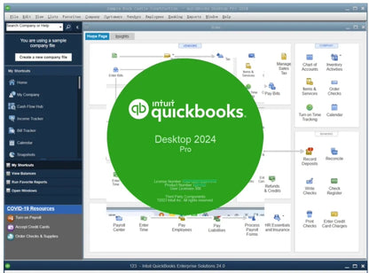 24H/7D QuickBooks Pro 2024 Canada for Win PC Lifetime Financial Accounting Software Worldwide Freeshipping