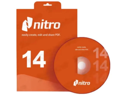 24/7  Nitro PDF Pro 14 Genuine Original Global Lifetime Edited PDF Card with Full Guarantee and Warranty Email Delivery