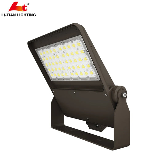200W Outdoor LED Flood Light High-Efficiency Parking Lot Lighting Fixture with 150lm/w Area Flood Light