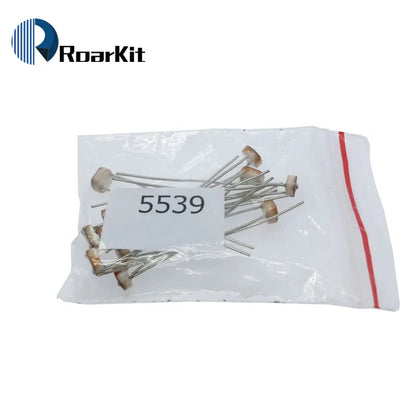 Photoresistor Kit 5Kindsx10pcs 5506 5516 5528 5537 5539 Light Dependent Resistor LDR Pack Photoresistor Package for Arduino