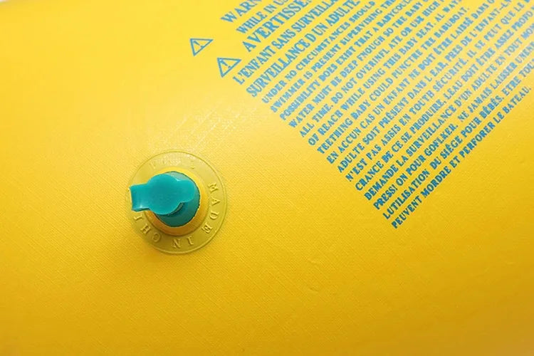 Baby Kids Inflatable Swimming Ring With Awning Safety Mother Children Double Swim Circle Safety Float Seat Pool Toys
