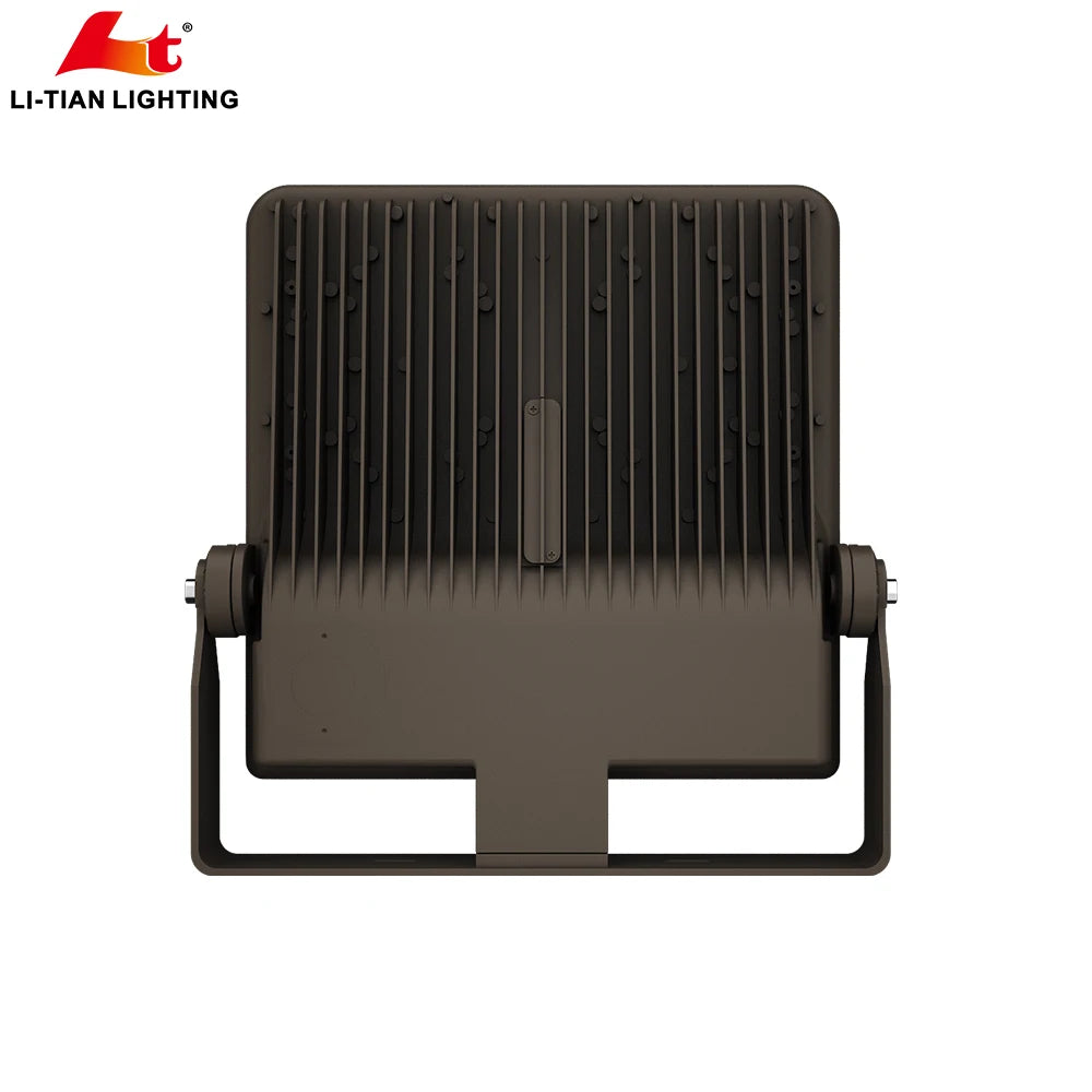 100W 150W 200W LED Outdoor Floodlight Fixtures with 150LM Per Watt Warm White Light Aluminum Body IP66 IP65 Rating for Road 240V