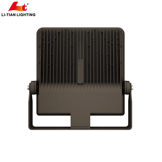 100W 150W 200W LED Outdoor Floodlight Fixtures with 150LM Per Watt Warm White Light Aluminum Body IP66 IP65 Rating for Road 240V
