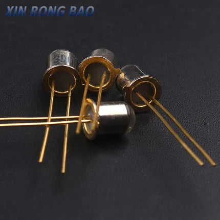 10 pcs 3DU5C Metal Encapsulated Silicon Phototransistor Transistor 3DU5C Silicon Phototransistor Transistor 2-feet Metal Package