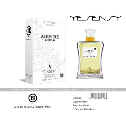 "Aire de Yesensy" perfume for women - Feminine fragrance