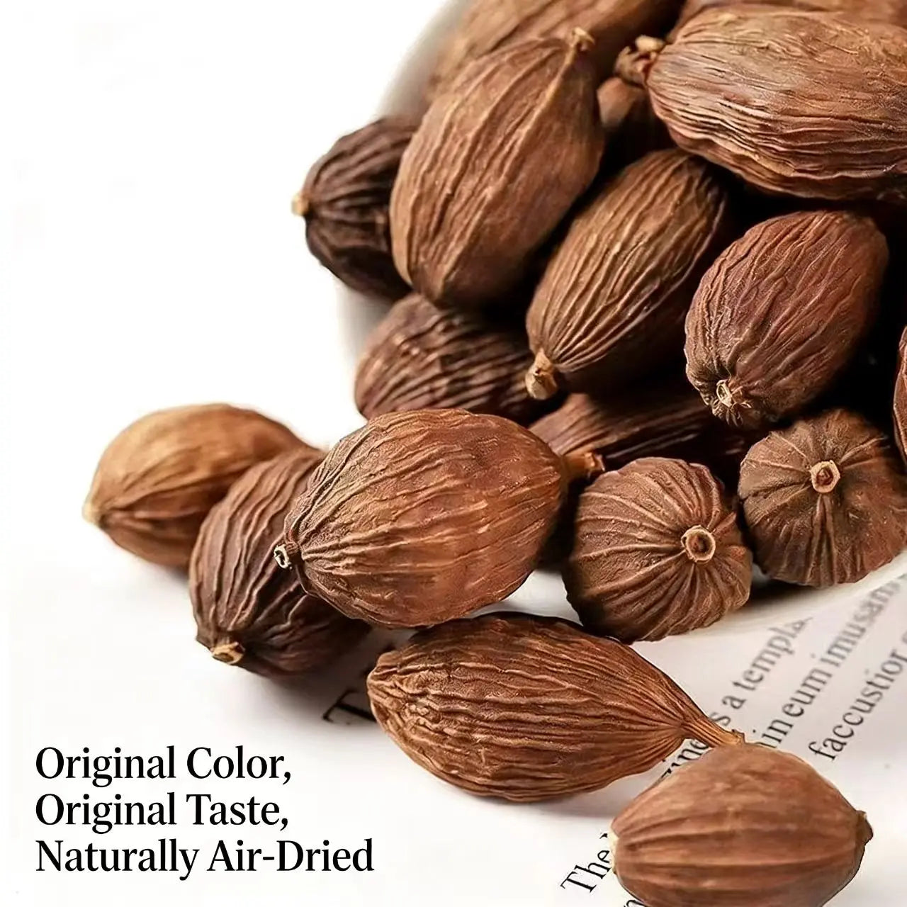High Quality Natural Organic Dry Black Cardamom for Seasonings Herb Spice Powder Preserved Oil Granule Similar ToPepper Cinnamon