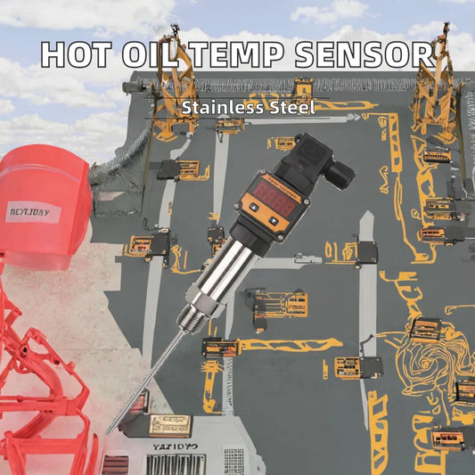 LED Pt100 Thermocouple Resistor 4-20mA Temperature Sensor Transmitter for Hot Water & Heavy Oil OEM & ODM Product
