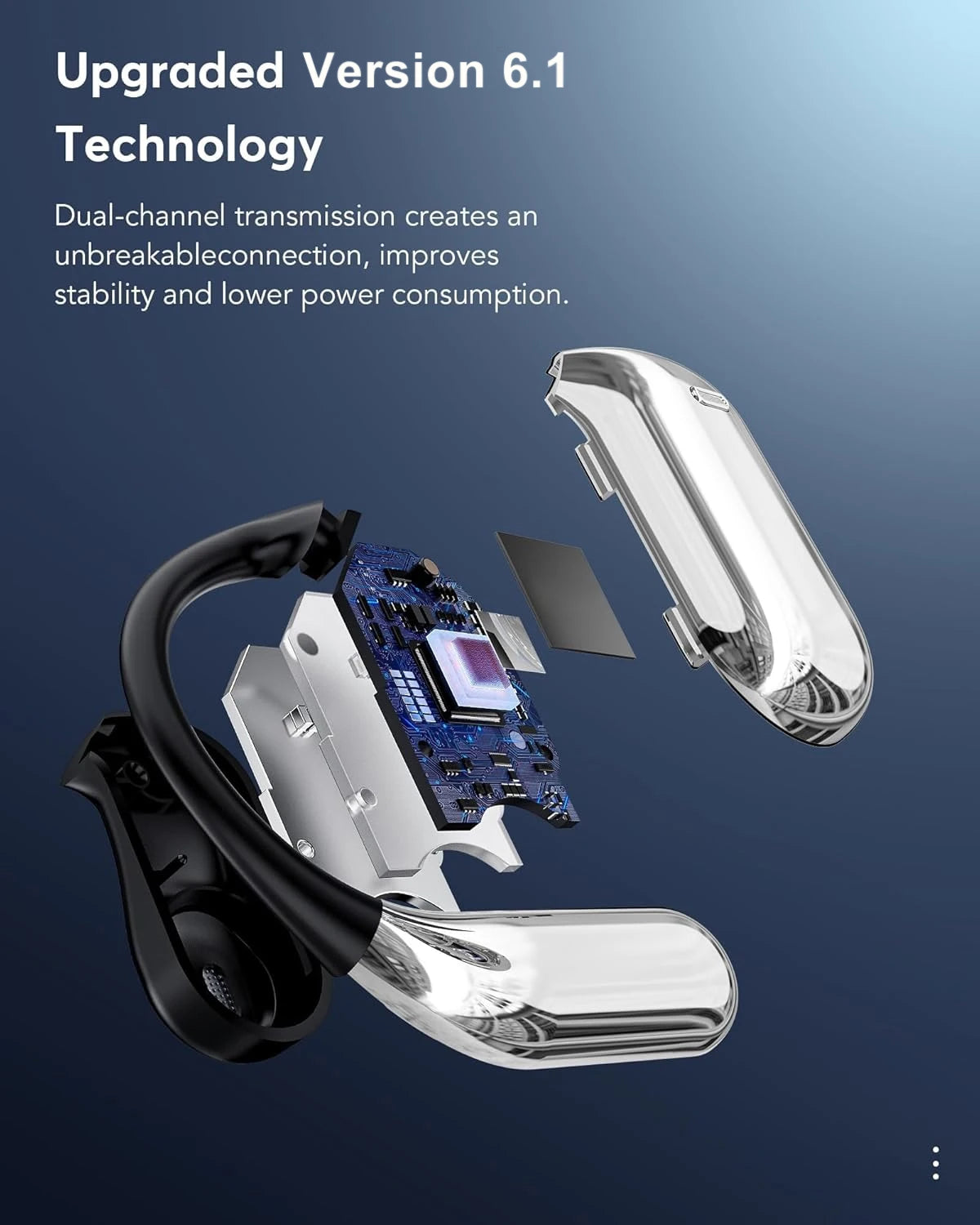 YYK-Q16 Pro AI Smart Translation Earphones Supports Video Translation and Audio-to-text Conversion (Permanent Free Translation)