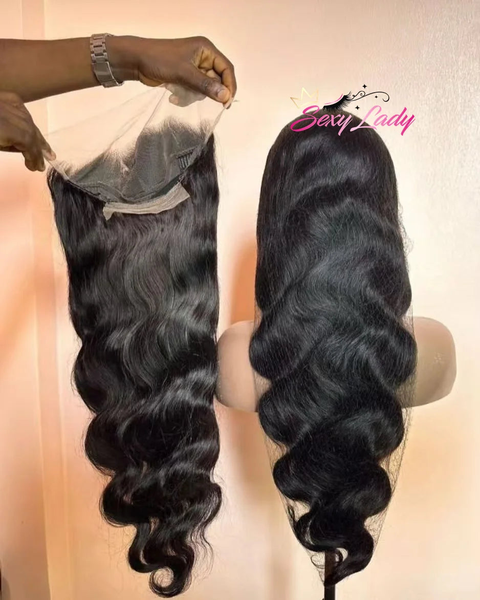 Straight Lace Front Closure Wigs for Black Women Raw Indian Hair HD Lace Wig,Virgin Cuticle Aligned Glueless Lace Human Hair Wig