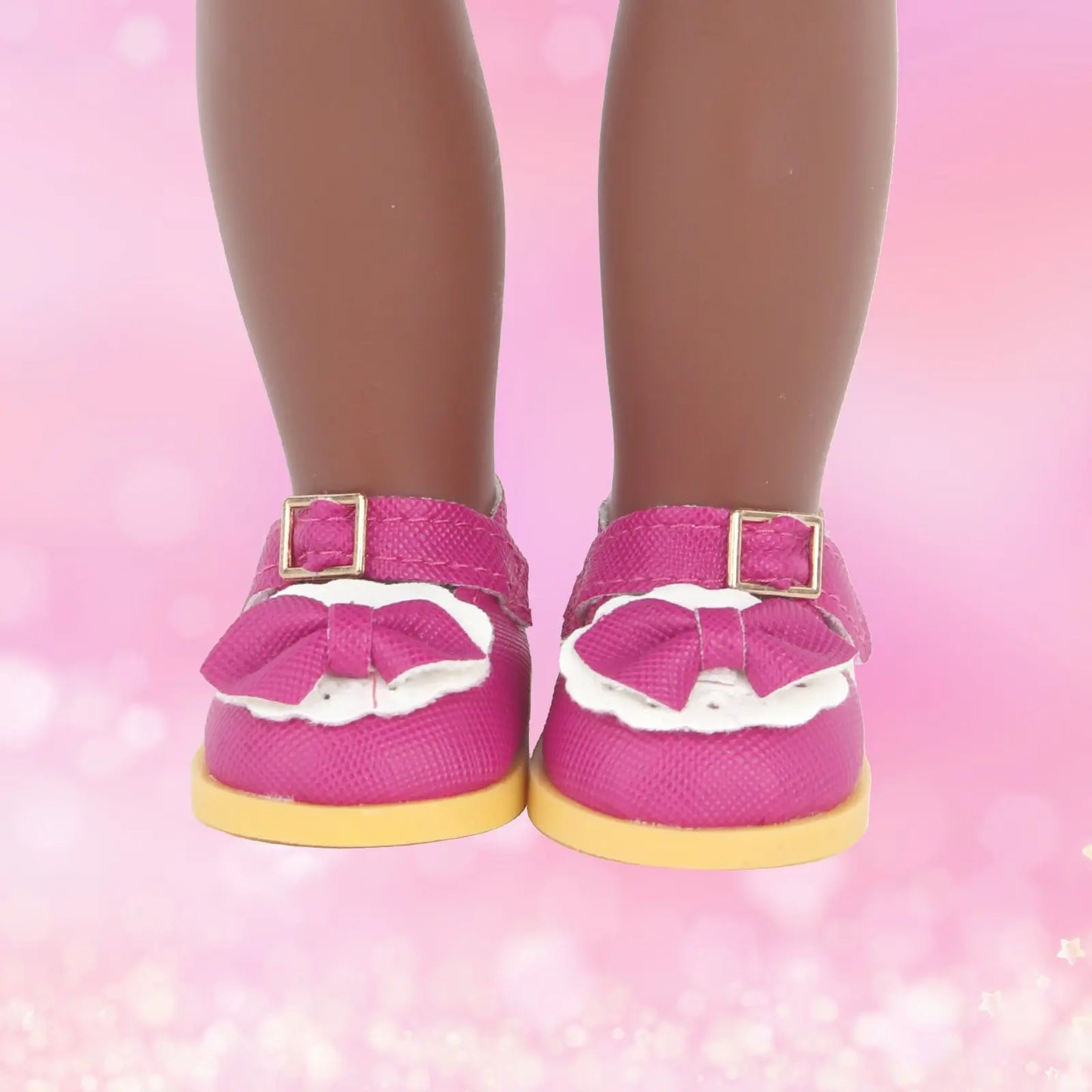 MSYO 18 Inch Doll Shoes for American Toy Girl, Fits 45cm Dolls, Random 6 of 10 Styles