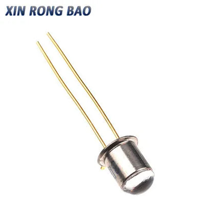 10 pcs 3DU5C Metal Encapsulated Silicon Phototransistor Transistor 3DU5C Silicon Phototransistor Transistor 2-feet Metal Package