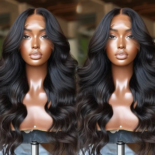 Natural Body Wave 13x4 HD 30 32 Inch Lace Front Human Hair 200 Density 13x6 Transparent Lace Frontal Wig Brazilian for Women