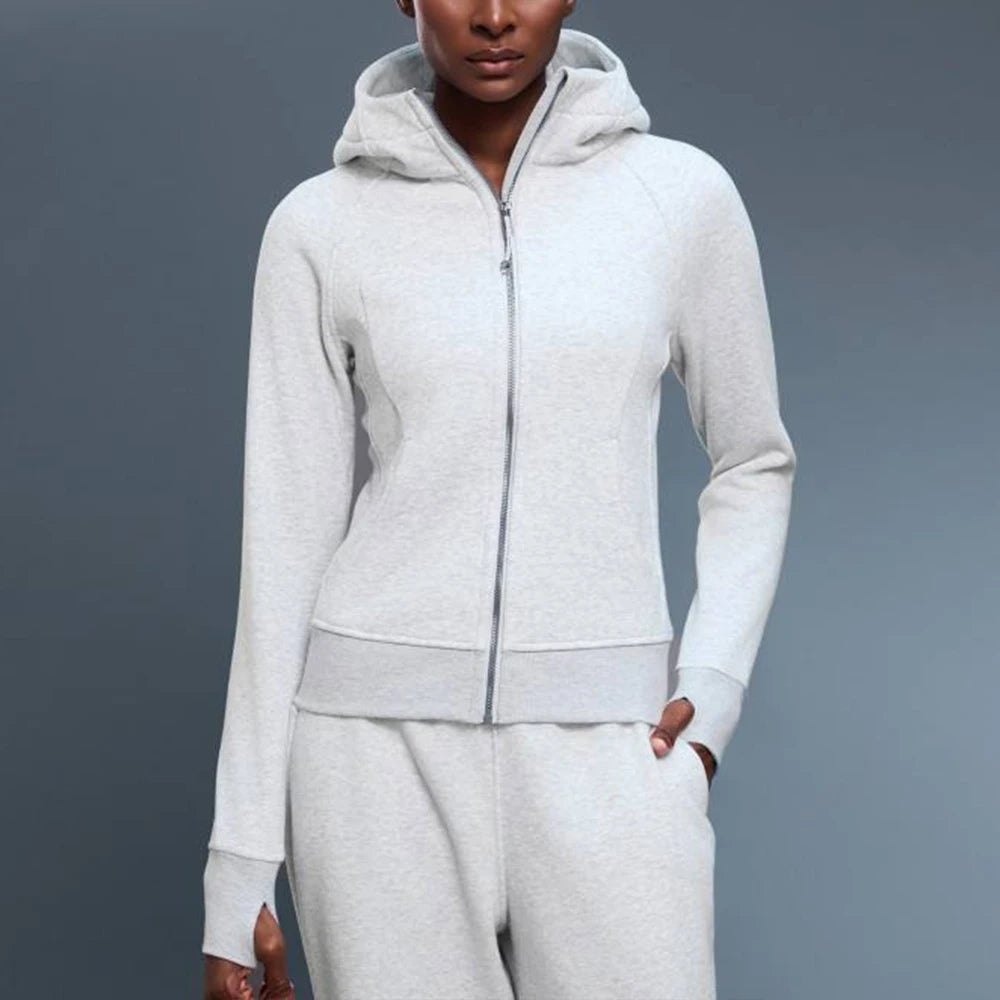USA Warehouse High Quality Heavy weight Slim Sweatshirt Tech Fleece Athleisure Hoodies Women Hoodie Tracksuit