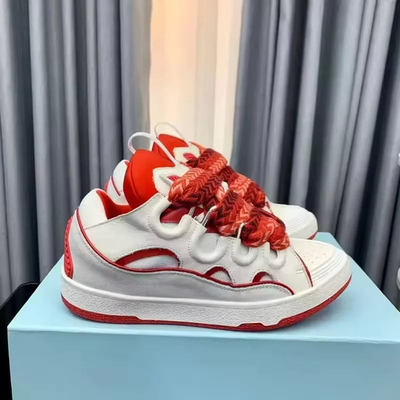 High Quality Unisex Chunky Sneakers Casual LAN Designer Walking Style Shoes vins Luxury Shoes Men and Women