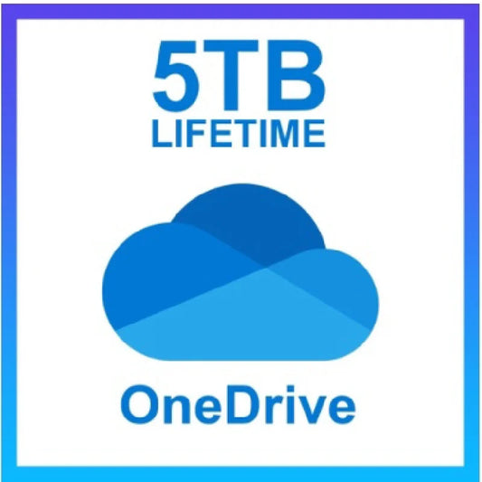 OneDrive 5tb Lifetime Account and Password