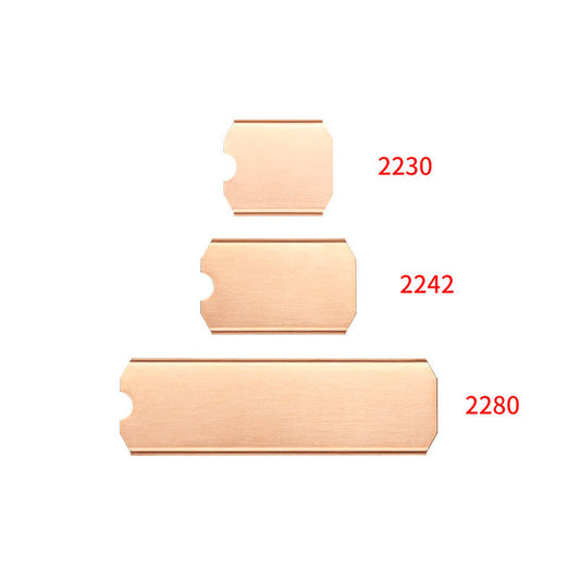 Hanche Notebook Heat Sink 2242 M.2SSD Copper Heat Sink Vest 2280 Solid State Drive Heat Sink 2230
