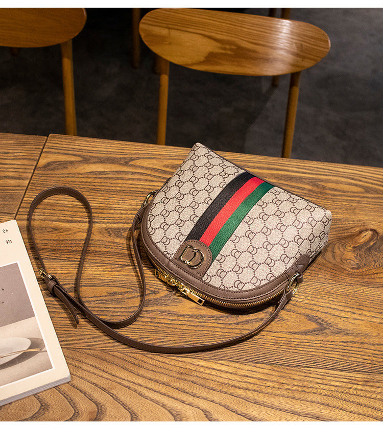 Shell Bag for Women 2026 New Style Bag Spring and Summer Fashion High-End Color Ribbon Single Shoulder Crossbody Small Bag