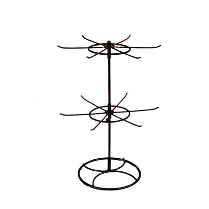 Rotating Jewelry Hanger Night Market Stall Commodity Necklace Bracelet Lipstick Display Rack Shelf Jewelry Rack Storage Rack