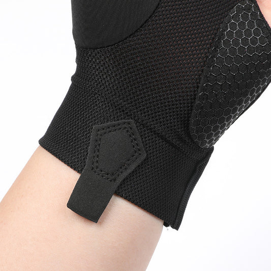 Billiards Gloves, Snooker Table Tennis Gloves, Breathable, Quick-Drying, Wear-Resistant, Comfortable, Non-Slip, Fingerless, Lightweight, Xinji Sun Protection Gloves