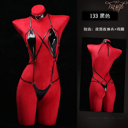 The month whispers sexy underwear dead water conjoined fishing system binding suit open crotch fun wholesale 133