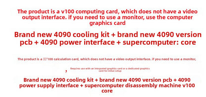 V100 GPU 32G Modified To 16G Brand New High Performance Graphics Card
