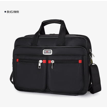 Manufacturer Wholesale Men's Large-Capacity Briefcase Business Trip Laptop Bag Portable Travel Bag Wear-Resistant Business Bag