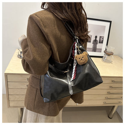 Maillard Vintage Backpack Women's Autumn and Winter 2024 New Fashionable Tote Bag Casual Large Capacity Backpack
