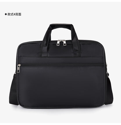 Manufacturer Wholesale Men's Large-Capacity Briefcase Business Trip Laptop Bag Portable Travel Bag Wear-Resistant Business Bag