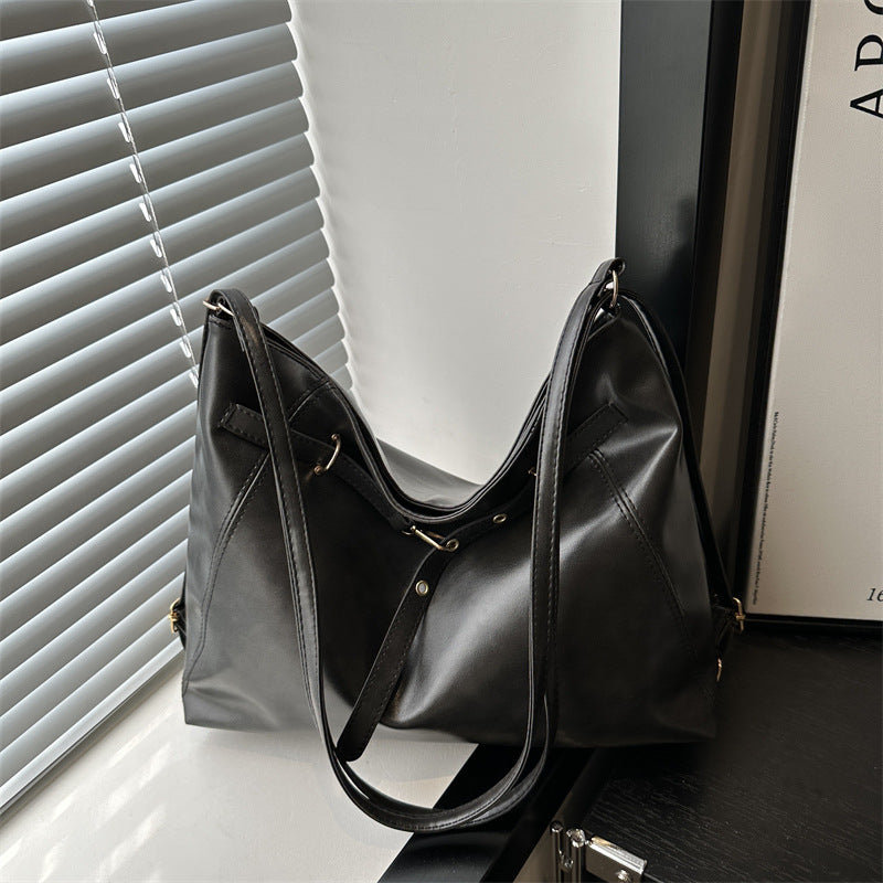 Maillard Vintage Backpack Women's Autumn and Winter 2024 New Fashionable Tote Bag Casual Large Capacity Backpack