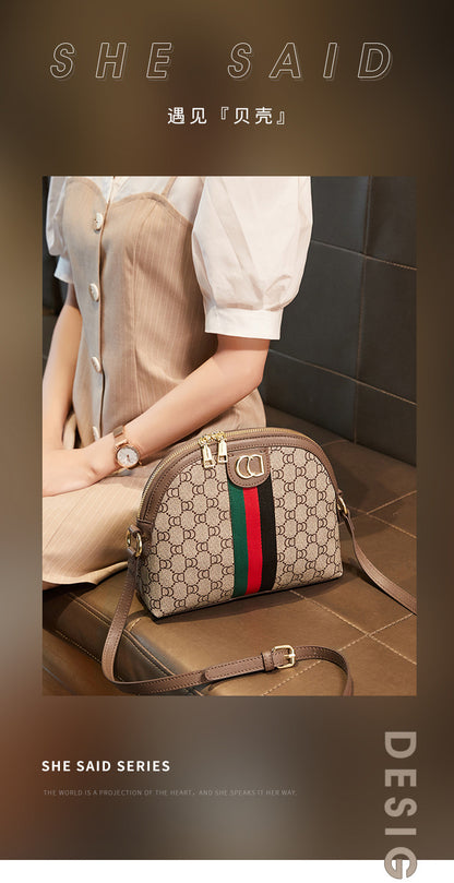 Shell Bag for Women 2026 New Style Bag Spring and Summer Fashion High-End Color Ribbon Single Shoulder Crossbody Small Bag