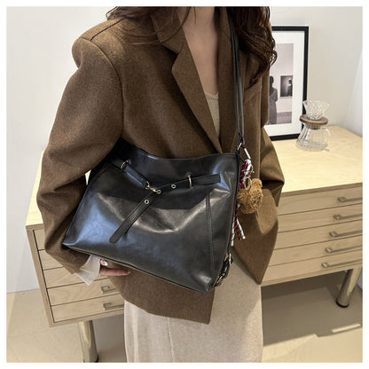 Maillard Vintage Backpack Women's Autumn and Winter 2024 New Fashionable Tote Bag Casual Large Capacity Backpack
