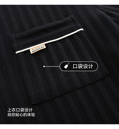 Zhuojia plus size Pajamas Men's Summer Plus Weight Increase Short-sleeved Pants Loose Cardigan Home Wear Men's 220kg