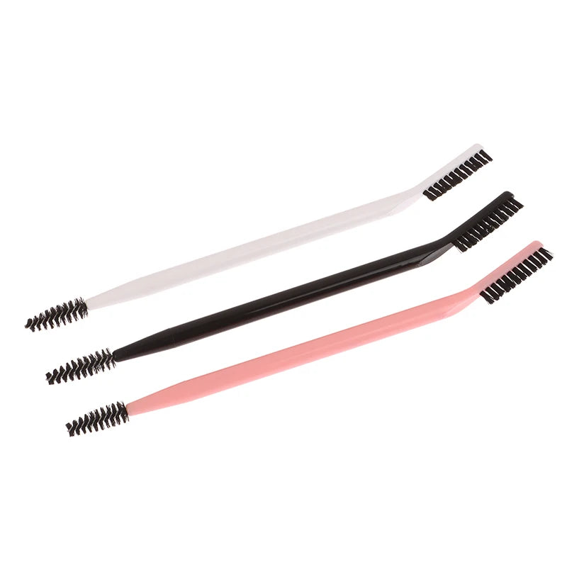 Double Headed Eyebrow Brush Eyelash Comb Eyebrow Eyelash Shaper Eye Brow Brush For Grooming Brows Reusable Makeup Tool
