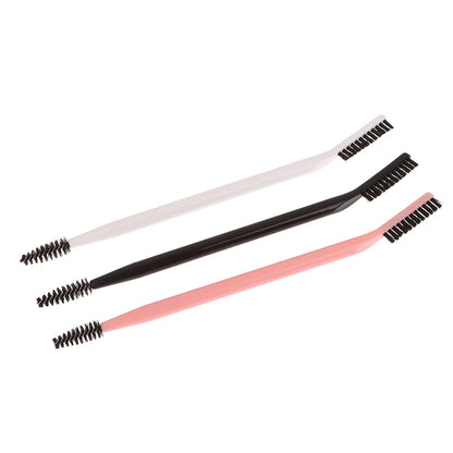 Double Headed Eyebrow Brush Eyelash Comb Eyebrow Eyelash Shaper Eye Brow Brush For Grooming Brows Reusable Makeup Tool