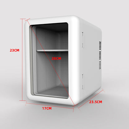 4L Mini Beauty Refrigerator With Cooling And Heat  Both Car Home Use Refrigerated Storage For Skincare Products To Keep Fresh