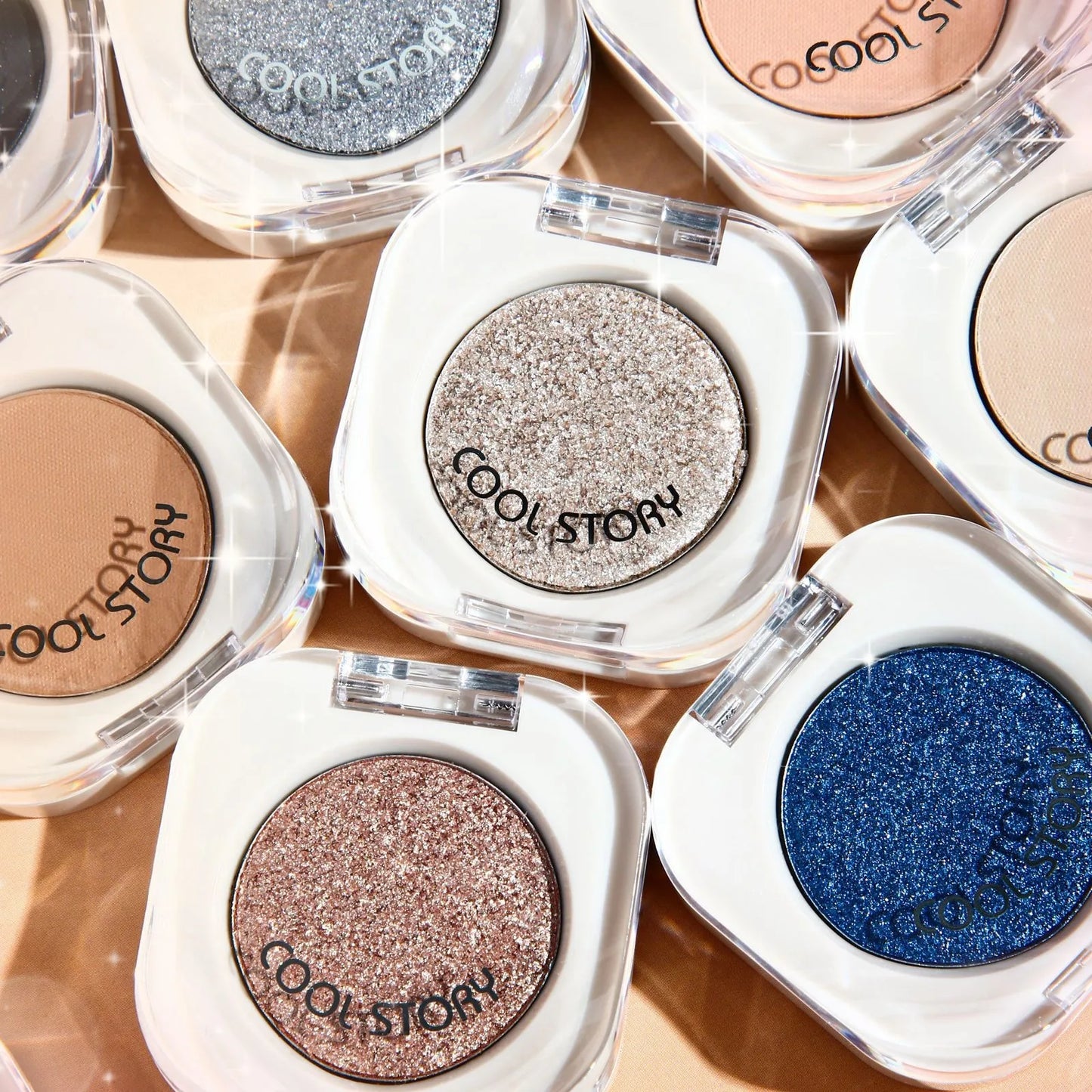 Eyeshadow Palette - Matte & Shimmer Nude Colors, Multi-Use Makeup Palette for Eyes & Face, Smooth Formula, Long Lasting Pigment